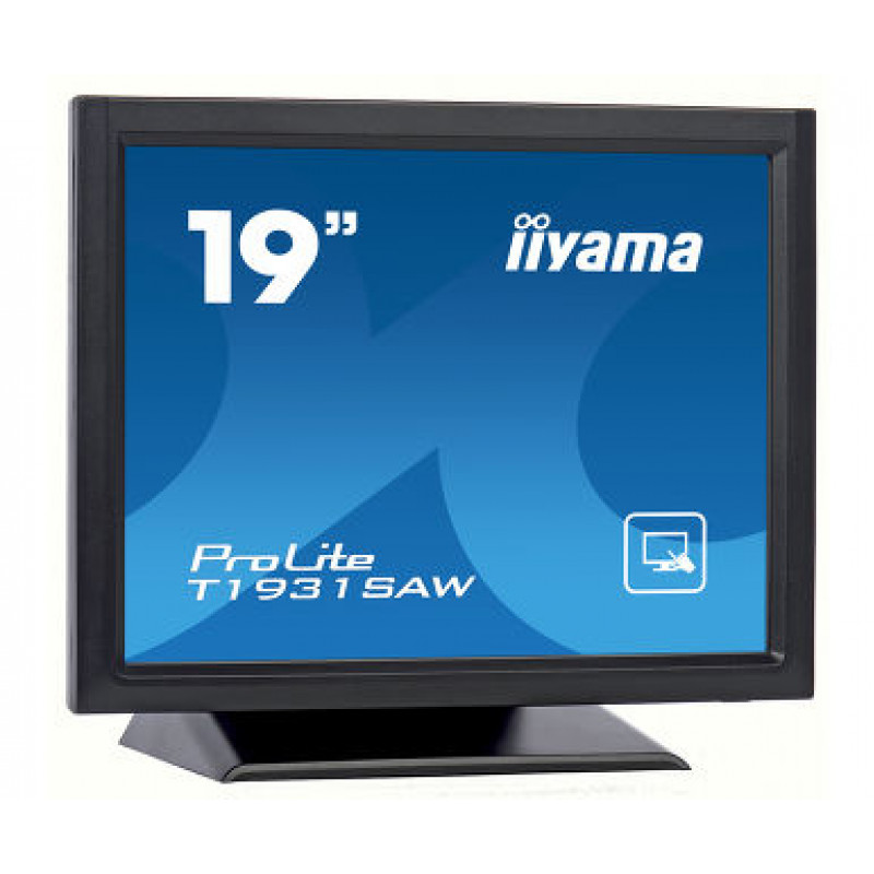 Iiyama ProLite T1931SAW-B5 19 colių SXGA 5:4 TN LED jutiklinis monitorius (juodas)