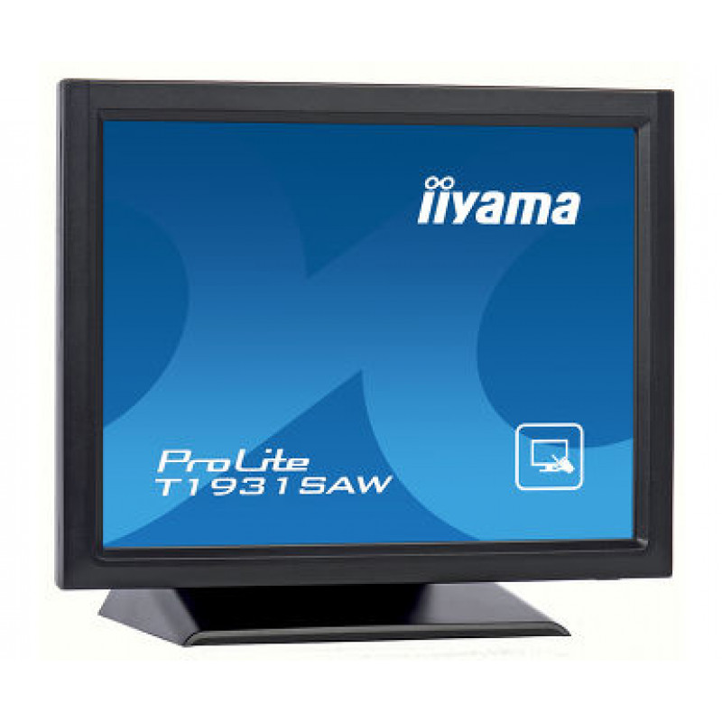 Iiyama ProLite T1931SAW-B5 19 colių SXGA 5:4 TN LED jutiklinis monitorius (juodas)
