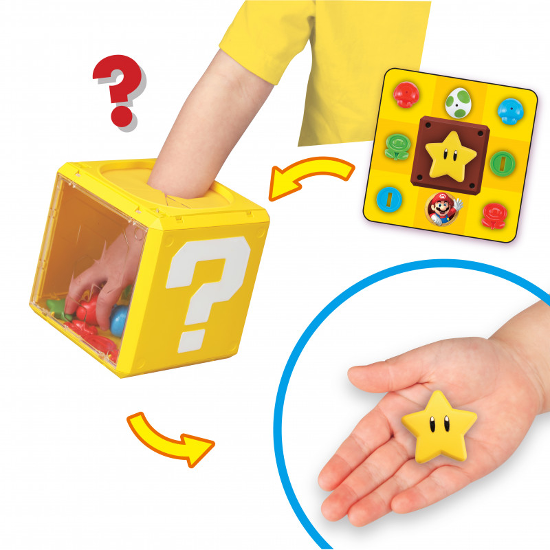 EPOCH Games Super Mario Question Block dėliojimo žaidimas