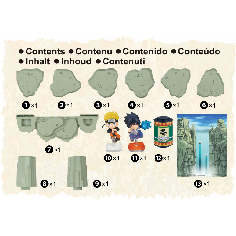 HERMA Naruto 695 serija Naruto prieš Sasuke DVD rinkinys