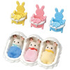 Sylvanian Families Triplets Starter Set – kūdikio priežiūros aksesuarų rinkinys