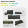 KLEVV CRAS V RGB 32GB (2x16GB) DDR5 6000MHz CL30 atminties rinkinys