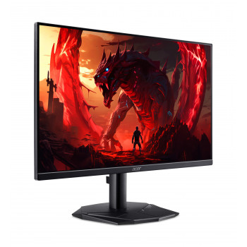 Acer Nitro KG240YP0BI 23,8 colio Full HD IPS žaidimų monitorius - 165Hz, 0,5ms, AMD FreeSync Premium, HDR10, 2x HDMI, DisplayPort, garsiakalbiai, pakreipimas