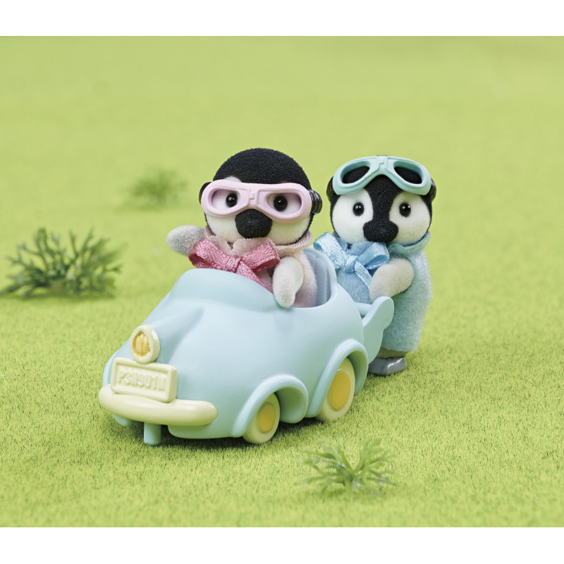 Sylvanian Families Penguin Ride & Play rinkinys