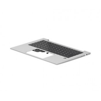HP Pavilion 15-CS UK sidabrinis apšviestos klaviatūros delno atramos viršutinis dangtelis (N45442-031)