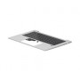 HP Pavilion 15-CS UK sidabrinis apšviestos klaviatūros delno atramos viršutinis dangtelis (N45442-031)