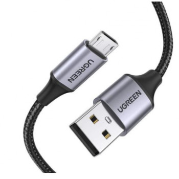 UGREEN USB-A į Micro-USB Quick Charge 3.0 laidas, 1 m, juodas