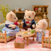 EPOCH Sylvanian Families Biscuit Bear šeima - 4 kolekcinės figūrėlės
