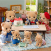 EPOCH Sylvanian Families Biscuit Bear šeima - 4 kolekcinės figūrėlės