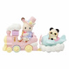 Sylvanian Families Pramogų parko traukinio karuselės žaidimų rinkinys