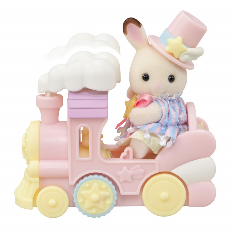 Sylvanian Families Pramogų parko traukinio karuselės žaidimų rinkinys