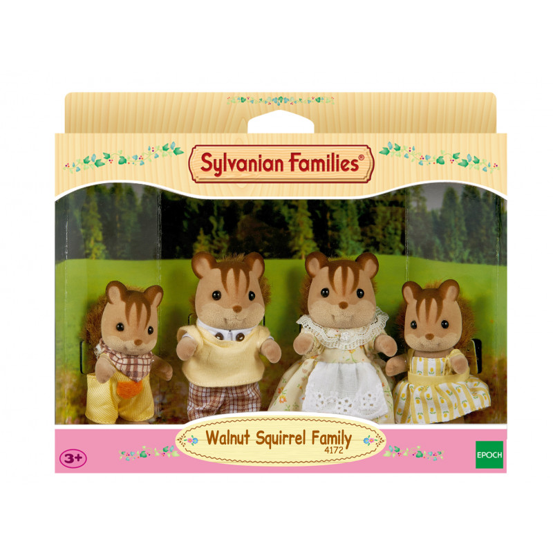 Epoch Sylvanian Families Riešutinės voveraitės šeimos figūrėlių rinkinys