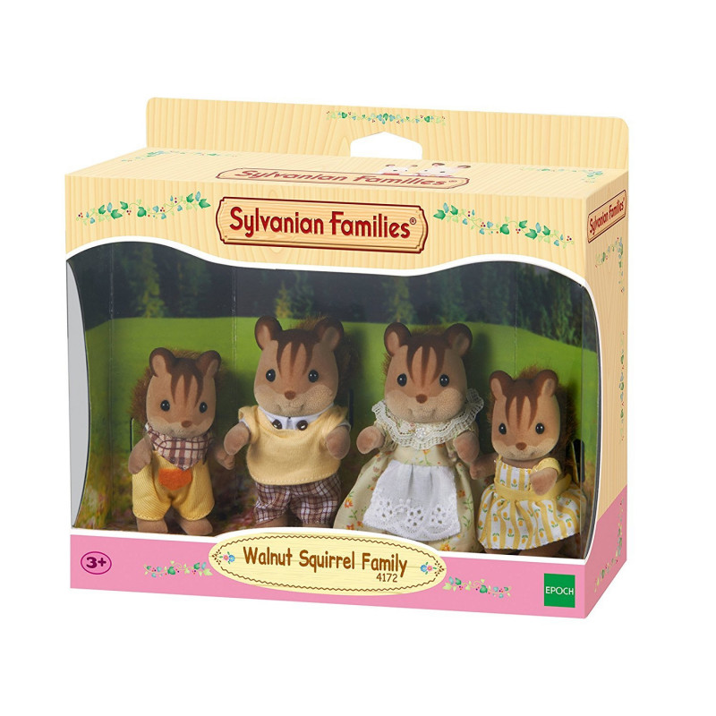 Epoch Sylvanian Families Riešutinės voveraitės šeimos figūrėlių rinkinys