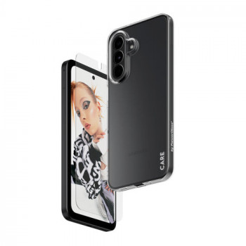 PanzerGlass Hoops 2-in-1 Ultra-Wide Fit ekrano ir objektyvo apsaugos rinkinys Samsung Galaxy S26+ – ruda