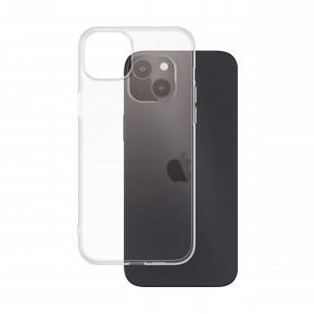 SAFE by PanzerGlass iPhone 15 Plus kietas dėklas permatomas, 100% perdirbtas TPU