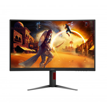 AOC CQ27G4Z2 27 colių QHD lenktas žaidimų monitorius - 240Hz Fast VA, 0.5ms MPRT, FreeSync Premium, reguliuojamas aukštis