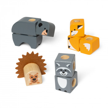 Melissa & Doug Blockables Woodland Friends rinkinys
