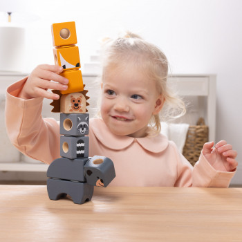 Melissa & Doug Blockables Woodland Friends rinkinys
