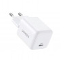 UGREEN X512 20W GaN USB-C sieninis įkroviklis (baltas)