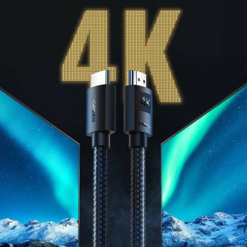 UGREEN HD119 HDMI 2.0 kabelis 4K 60Hz 3m juodas