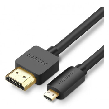 UGREEN HD127 Micro HDMI į HDMI laidas 4K 3D 1m juodas