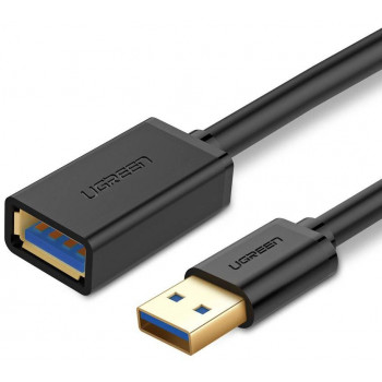 UGREEN USB 3.0 prailginimo laidas 1,5 m juodas