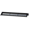 Intellinet 513487 24 prievadų Cat5e STP 1U montuojamas skydelis, juodas