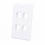Intellinet 163316 4 modulių Keystone paviršinio montavimo dėžutė, balta