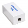 Intellinet 504904 Cat5e UTP Keystone Jack, 90 laipsnių užspaudimas, baltas