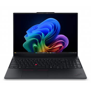 Lenovo ThinkPad E16 Gen 4 (AMD) 21Y400AFPB nešiojamasis kompiuteris, 16 colių, AMD Ryzen AI 7 445, 16GB DDR5, 512GB SSD, Windows 11 Pro, angliška (EU) klaviatūra, Juoda