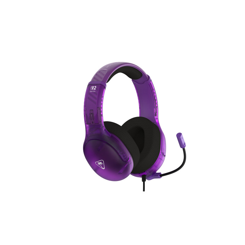 Turtle Beach Airlite Fit Nintendo Switch žaidimų ausinės, Ghost Purple (TBS-8003-45)
