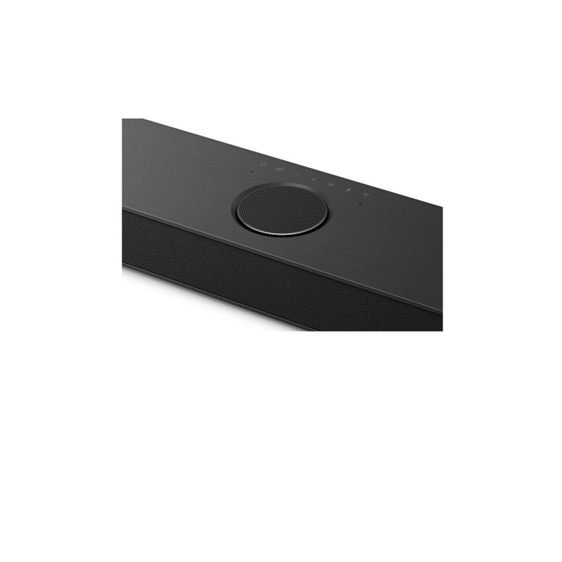 LG DS80TR 5.1.2 kanalo Dolby Atmos garso juosta su belaidžiu žemų dažnių garsiakalbiu ir galiniais garsiakalbiais, 480W, juoda