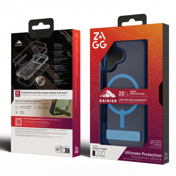 ZAGG Rainier Snap Case, skirta iPhone 17 - Cobalt Horizon