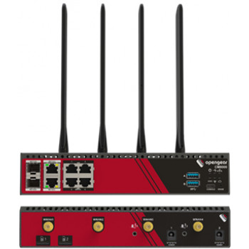 Opengear CM8004-C 4 prievadų RS232 nuoseklus konsolinis serveris su dvigubu Gigabit Ethernet/SFP ir dvigubu USB 3.0, ARM procesoriumi