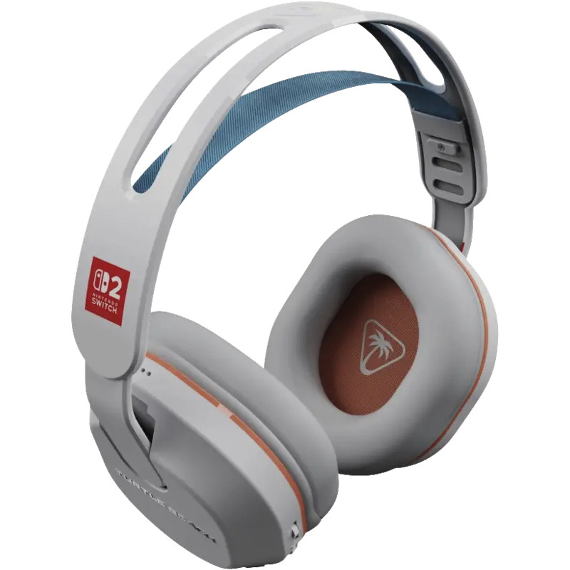 Belaidės ausinės Turtle Beach Stealth 500 Nintendo Switch 2 konsolei, balta (TBS-8101-15)