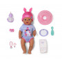 ZAPF CREATION BABY born Eva Click & Play 43cm lėlė su blond plaukais ir mėlynomis akimis