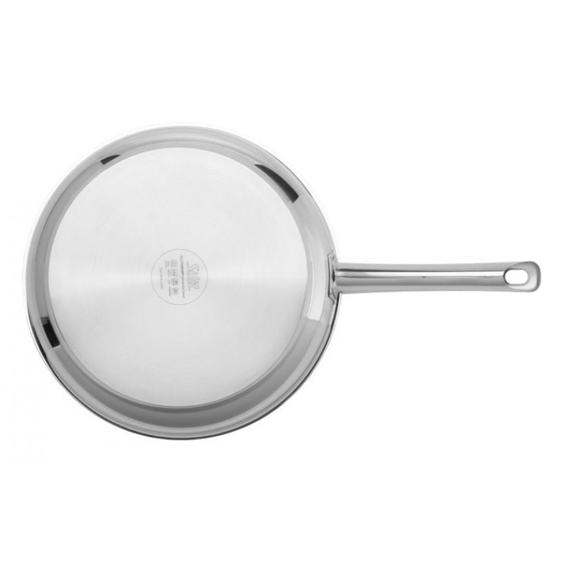 SILIT Calabria keptuvių rinkinys 24 ir 28 cm, nerūdijantis plienas, juodomis rankenomis