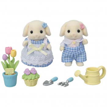 EPOCH Sylvanian Families - gėlių ir sodo žaidimų rinkinys su figūrėlėmis