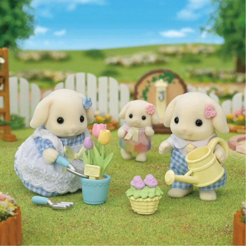 EPOCH Sylvanian Families - gėlių ir sodo žaidimų rinkinys su figūrėlėmis