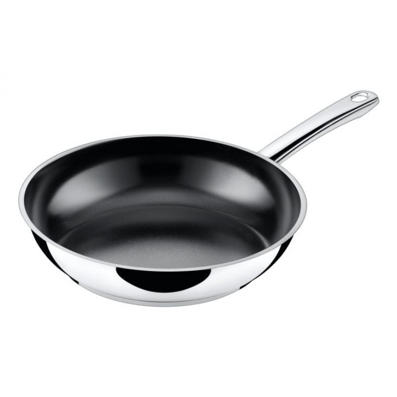 SILIT Talis keptuvių rinkinys su menteliu, 20 ir 24 cm, nerūdijantis plienas/juoda