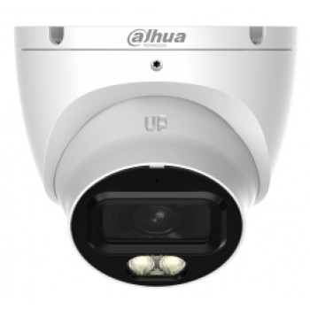 DAHUA HAC-HDW1500TLM-IL-A-0280B-S3-DIP 5MP 4-in-1 HDCVI „Eyeball“ kupolinė kamera su išmaniuoju dvigubu apšvietimu ir įmontuotu mikrofonu