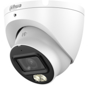 DAHUA HAC-HDW1500TLM-IL-A-0280B-S3-DIP 5MP 4-in-1 HDCVI „Eyeball“ kupolinė kamera su išmaniuoju dvigubu apšvietimu ir įmontuotu mikrofonu