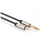 UGREEN 3.5mm vyriškas į vyrišką TRS audio kabelis 5m pilkas (10630)