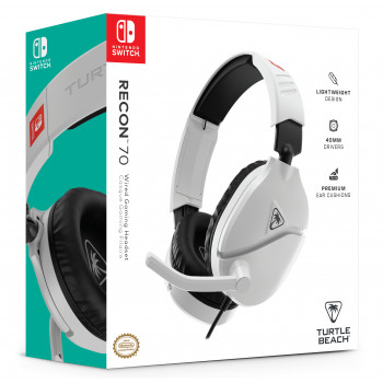 Turtle Beach Recon 70 NS White žaidimų ausinės (TBS-8001-15)