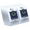 AEG GR201SM s-bag Classic Long Performance dulkių siurblio maišeliai, 8 vnt., mėlyni/balti, VX4 serijai, 900 168 824