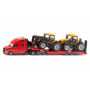 SIKU 1785 SUPER Volvo sunkvežimis su JCB traktoriais