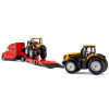 SIKU 1785 SUPER Volvo sunkvežimis su JCB traktoriais