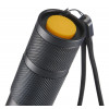 Hama W200 2-in-1 LED žibintuvėlis, 200 lm, Zoom Focus, 3 režimai, juodas