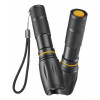 Hama W200 2-in-1 LED žibintuvėlis, 200 lm, Zoom Focus, 3 režimai, juodas