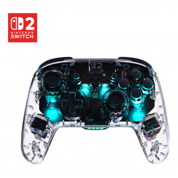 Turtle Beach Afterglow Transparent Wireless RGB žaidimų pultas, skirtas Nintendo Switch 2